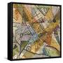 Modern Map of D.C.-Nikki Galapon-Framed Stretched Canvas