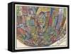 Modern Map of St. Louis-Nikki Galapon-Framed Stretched Canvas