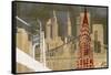 Modern Metropolis I-Ethan Harper-Framed Stretched Canvas