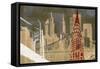 Modern Metropolis I-Ethan Harper-Framed Stretched Canvas