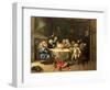 Modern Midnight Conversation-William Hogarth-Framed Giclee Print