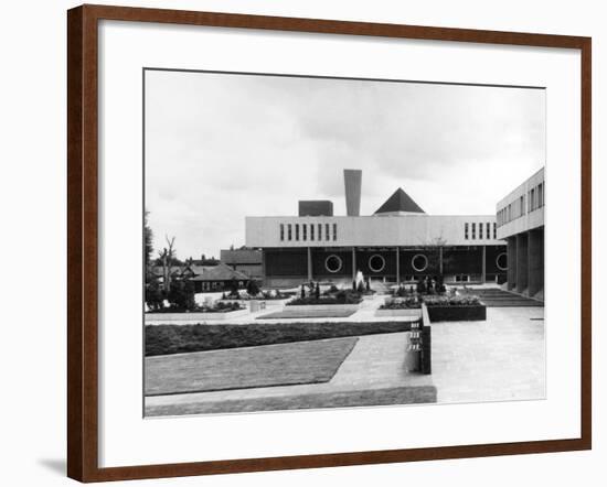 Modern Municipal Offices-null-Framed Photographic Print