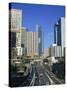 Modern Office Blocks and the Peripherie Boulevard, La Defense, Paris, France, Europe-Simanor Eitan-Stretched Canvas