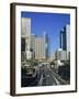 Modern Office Blocks and the Peripherie Boulevard, La Defense, Paris, France, Europe-Simanor Eitan-Framed Photographic Print