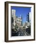 Modern Office Blocks and the Peripherie Boulevard, La Defense, Paris, France, Europe-Simanor Eitan-Framed Photographic Print