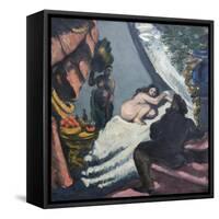 Modern Olympia-Paul Cézanne-Framed Stretched Canvas