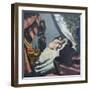 Modern Olympia-Paul Cézanne-Framed Art Print