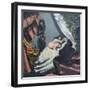 Modern Olympia-Paul Cézanne-Framed Art Print