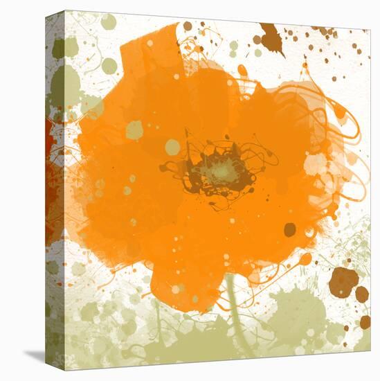 Modern Orange-Irena Orlov-Stretched Canvas