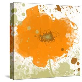 Modern Orange-Irena Orlov-Stretched Canvas