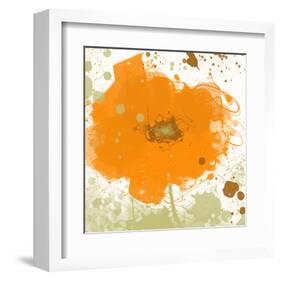 Modern Orange-Irena Orlov-Framed Art Print