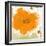 Modern Orange-Irena Orlov-Framed Art Print