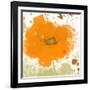 Modern Orange-Irena Orlov-Framed Art Print