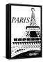 Modern Paris II-Nicholas Biscardi-Framed Stretched Canvas