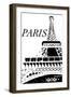 Modern Paris II-Nicholas Biscardi-Framed Art Print