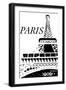 Modern Paris II-Nicholas Biscardi-Framed Art Print