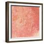 Modern Peach Flow I-Tiffany Hakimipour-Framed Art Print