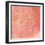 Modern Peach Flow I-Tiffany Hakimipour-Framed Art Print