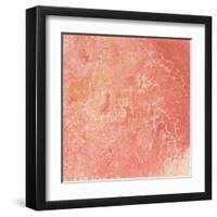 Modern Peach Flow I-Tiffany Hakimipour-Framed Art Print