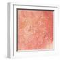 Modern Peach Flow I-Tiffany Hakimipour-Framed Art Print