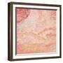 Modern Peach Flow II-Tiffany Hakimipour-Framed Art Print