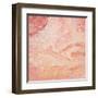 Modern Peach Flow II-Tiffany Hakimipour-Framed Art Print