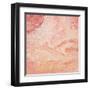 Modern Peach Flow II-Tiffany Hakimipour-Framed Art Print