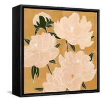 Modern Peonies I-Emma Scarvey-Framed Stretched Canvas