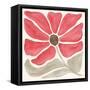 Modern Petals V-Veronique Charron-Framed Stretched Canvas