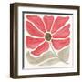 Modern Petals V-Veronique Charron-Framed Art Print