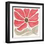 Modern Petals V-Veronique Charron-Framed Art Print