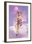 Modern Pixie-Atelier Sommerland-Framed Art Print