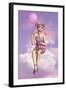 Modern Pixie-Atelier Sommerland-Framed Art Print