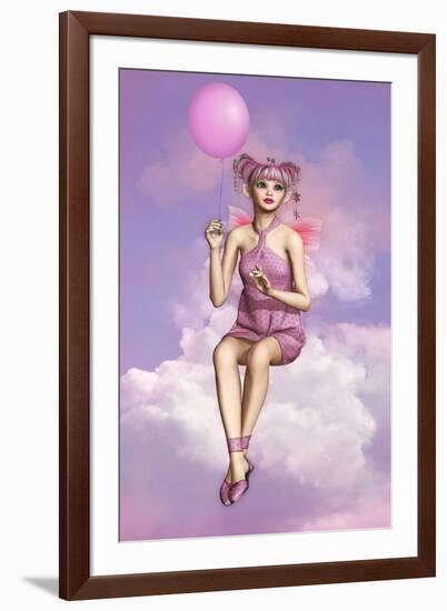 Modern Pixie-Atelier Sommerland-Framed Art Print