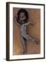 Modern Plastic Black Girl Doll Slightly Scratched and Soiled Lying-Den Reader-Framed Photographic Print