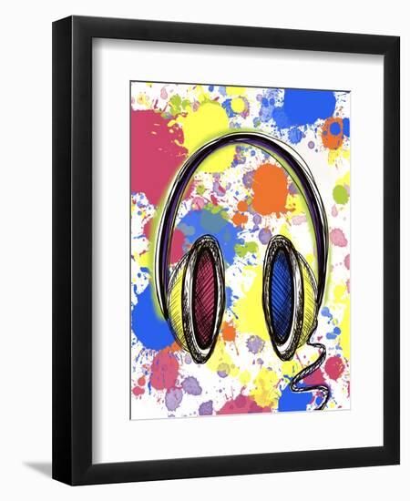 Modern Pop 3-Matthew Piotrowicz-Framed Art Print