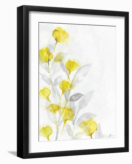 Modern Poppies 1-Denise Brown-Framed Art Print