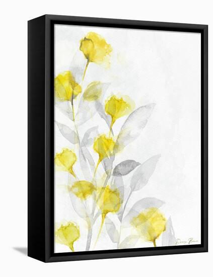 Modern Poppies 1-Denise Brown-Framed Stretched Canvas