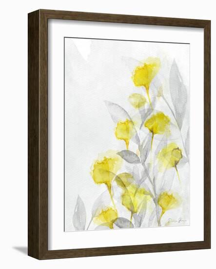 Modern Poppies 2-Denise Brown-Framed Art Print