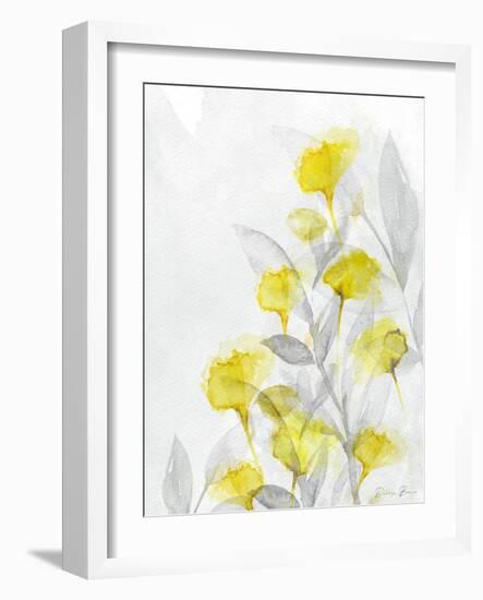 Modern Poppies 2-Denise Brown-Framed Art Print