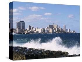 Modern Quarter of Vedado, Havana, Cuba, West Indies, Central America-Sergio Pitamitz-Stretched Canvas