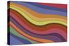 Modern Rainbow-Maria Trad-Stretched Canvas