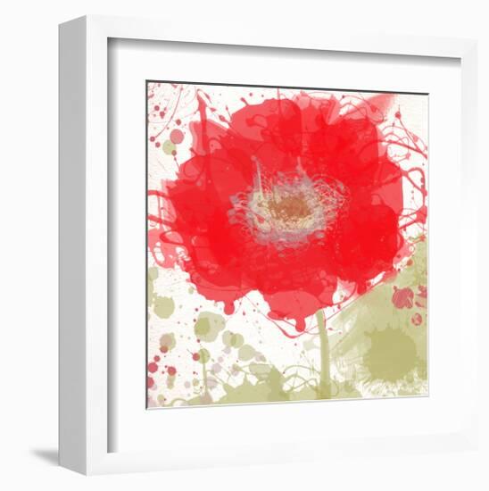 Modern Red-Irena Orlov-Framed Art Print