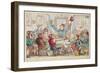 Modern Reformers in Council - or - Patriots Regaling, 1818-Isaac Robert Cruikshank-Framed Giclee Print