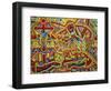 Modern Renaissance-Abstract Graffiti-Framed Giclee Print