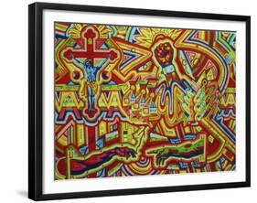 Modern Renaissance-Abstract Graffiti-Framed Giclee Print