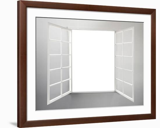 Modern Residential Window Open-ilker canikligil-Framed Art Print