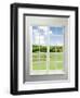 Modern Residential Window with Lake View-ilker canikligil-Framed Premium Giclee Print