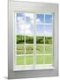 Modern Residential Window with Lake View-ilker canikligil-Mounted Art Print