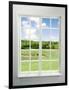 Modern Residential Window with Lake View-ilker canikligil-Framed Art Print